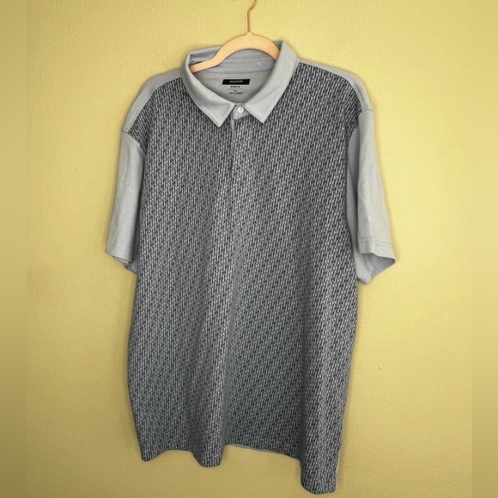 Alfani Men's AlfaTech Stretch Solid Polo Shirt XXL